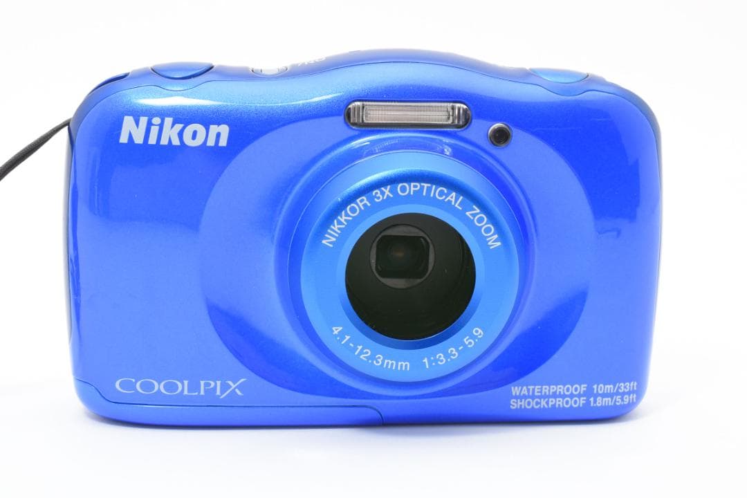 【極美品】Nikon COOLPIX W100 ブルー　ほぼ新品！