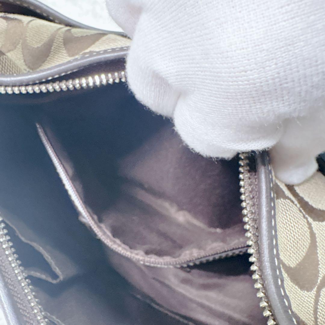 COACH コーチ　ショルダーバッグ　キャンパス　ソーホー　ブラウン