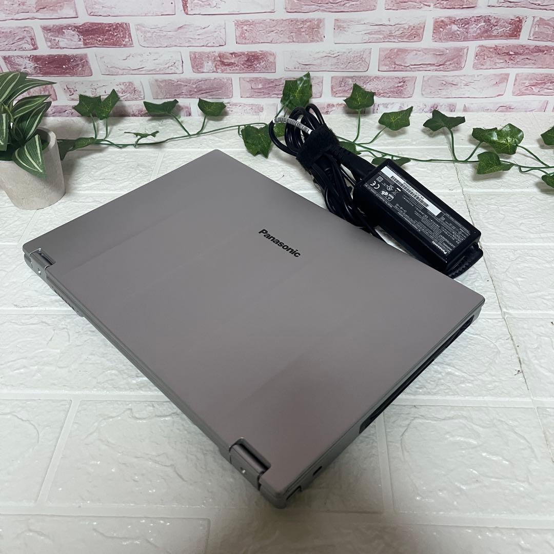 ★中古タッチパネルSSD128GB メモリ8GB★カメラ レッツノートPC38