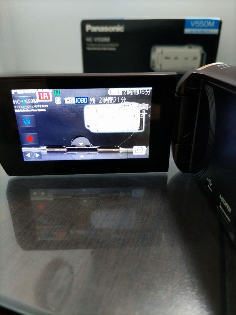 Panasonic　デジタルハイビジョンビデオカメラ　HC-V550M　ブラウン