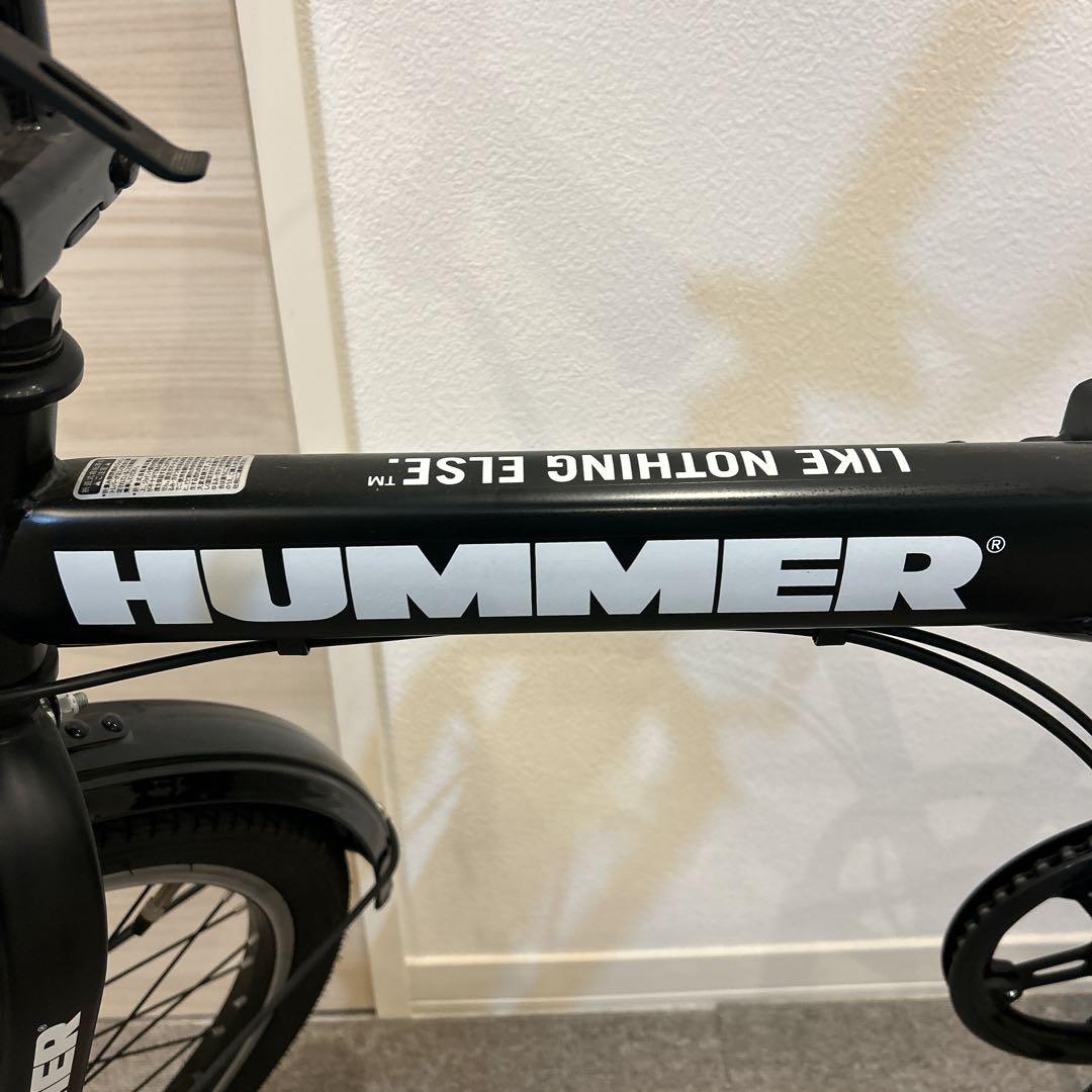 怪盗KID　HUMMER 折りたたみ自転車 ブラック