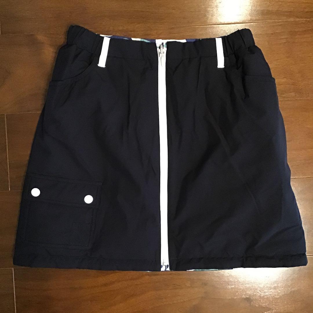 暖かマンシング⛳️リバーシブルスカート☆ダウン90% ☆新品未使用　Ｍ