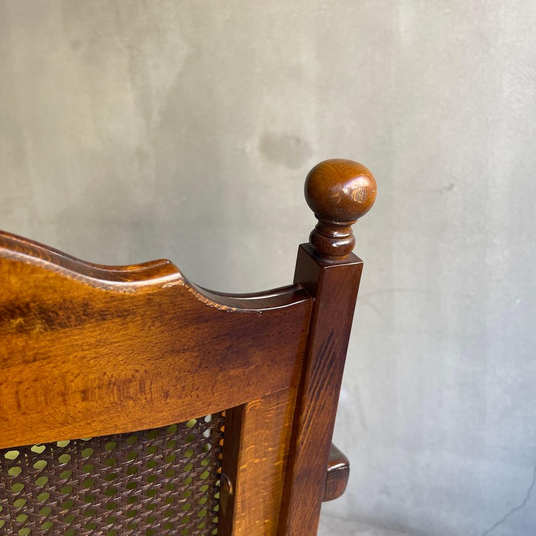 karimoku カリモク　コロニアル モケットグリーン アームチェア