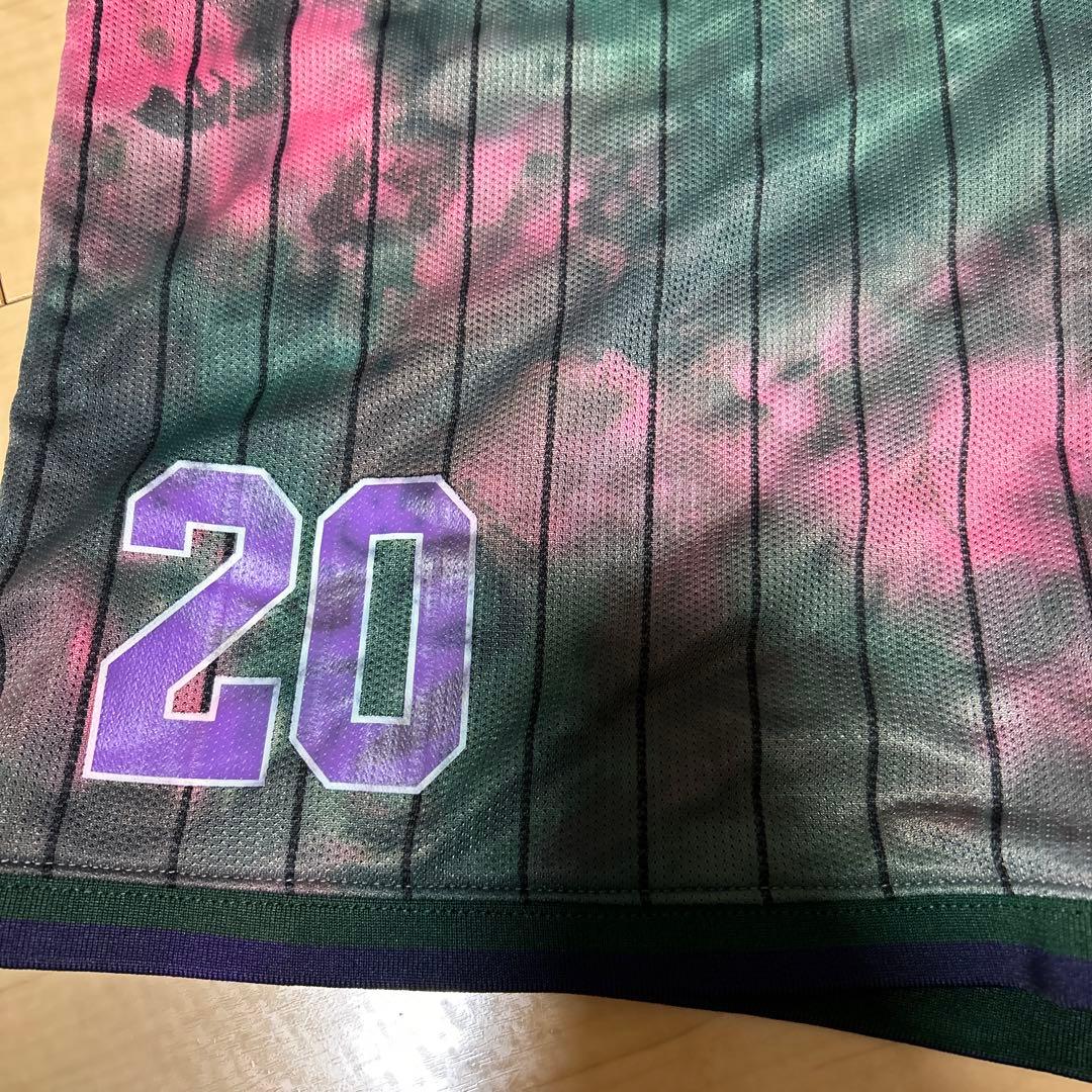 supreme バスケットボールショーツ Mサイズ グリーン 古着