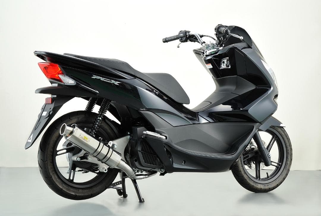 PCX125/150 JF56 JF28 バイクマフラー リアライズ ステンレス