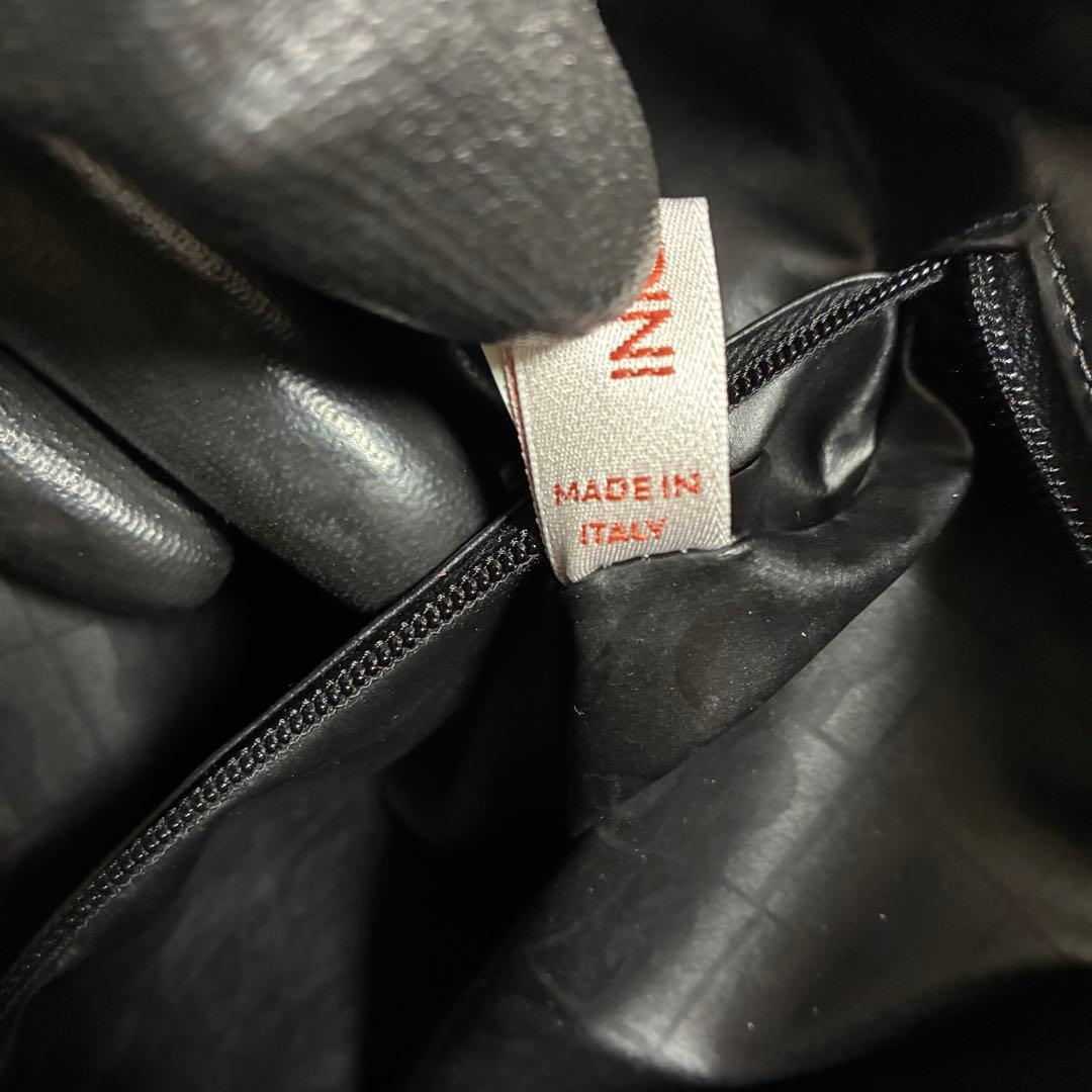 美品✨ゲラルディーニ トートバッグ ソフティ ブラック イタリア製