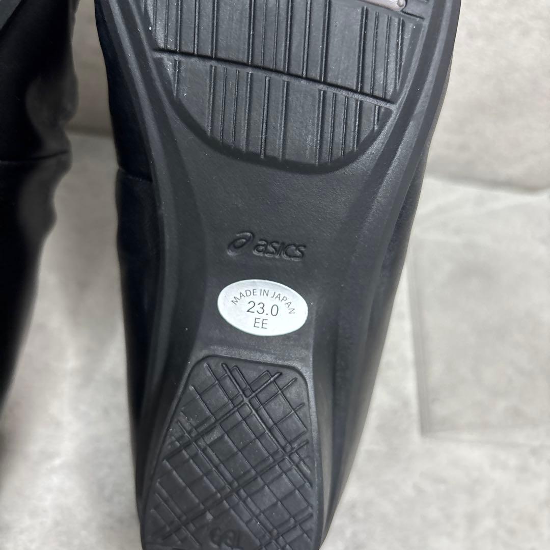 展示品未使用！Pedala アシックスペダラ ウォーキング バレエシューズ 黒