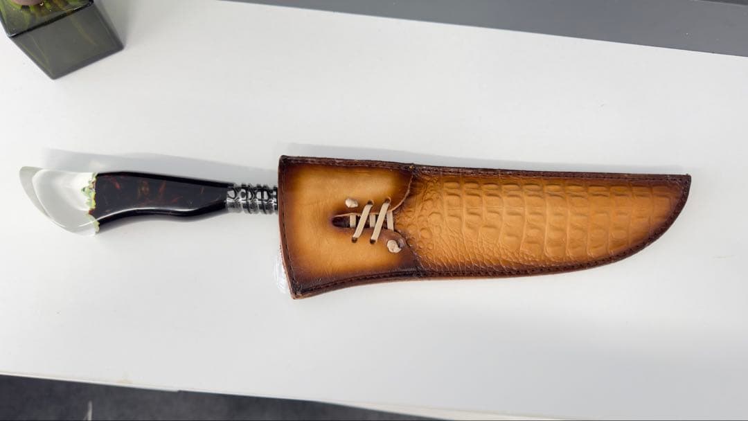 ダマスカス鋼 三徳包丁 30cm