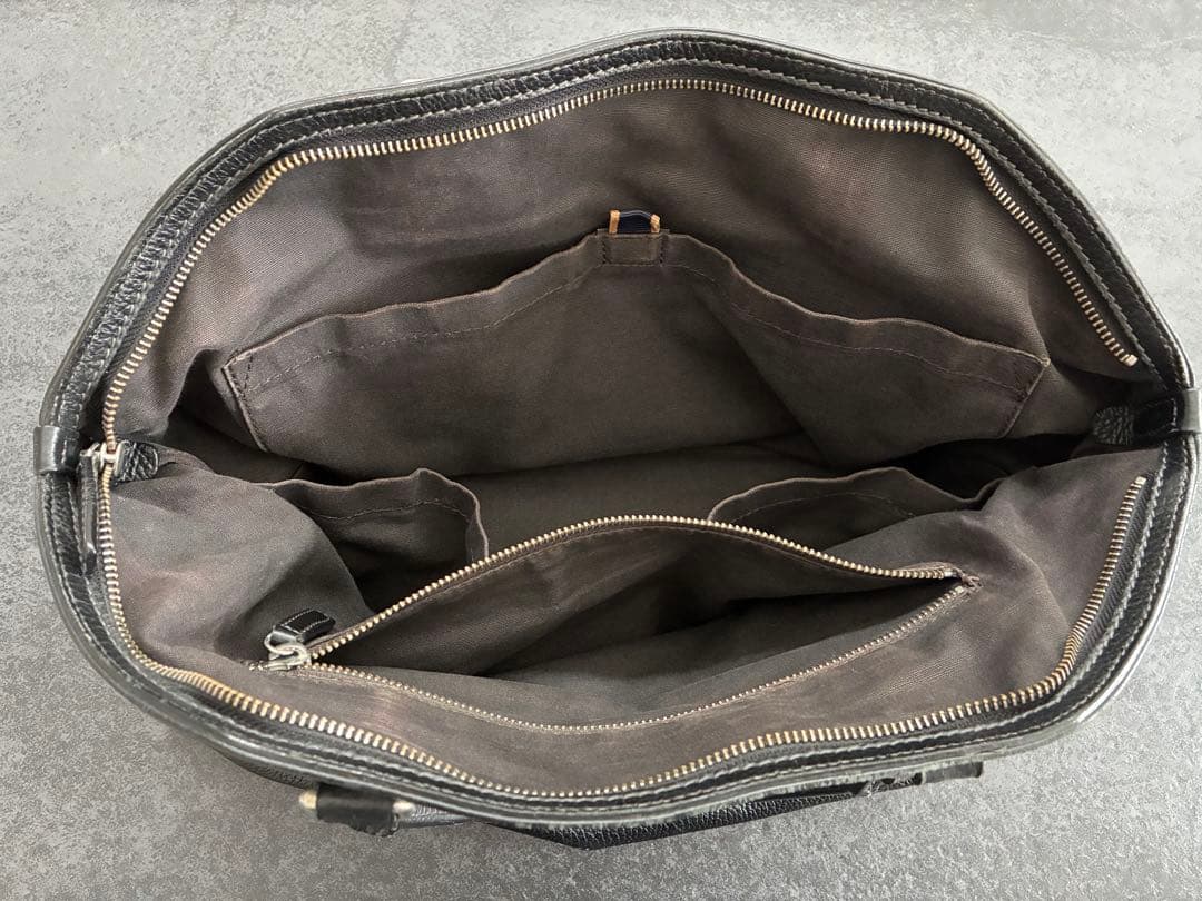 Daniel & Bob シュリンクレザー シボ革 黒 Noemi ノエミ