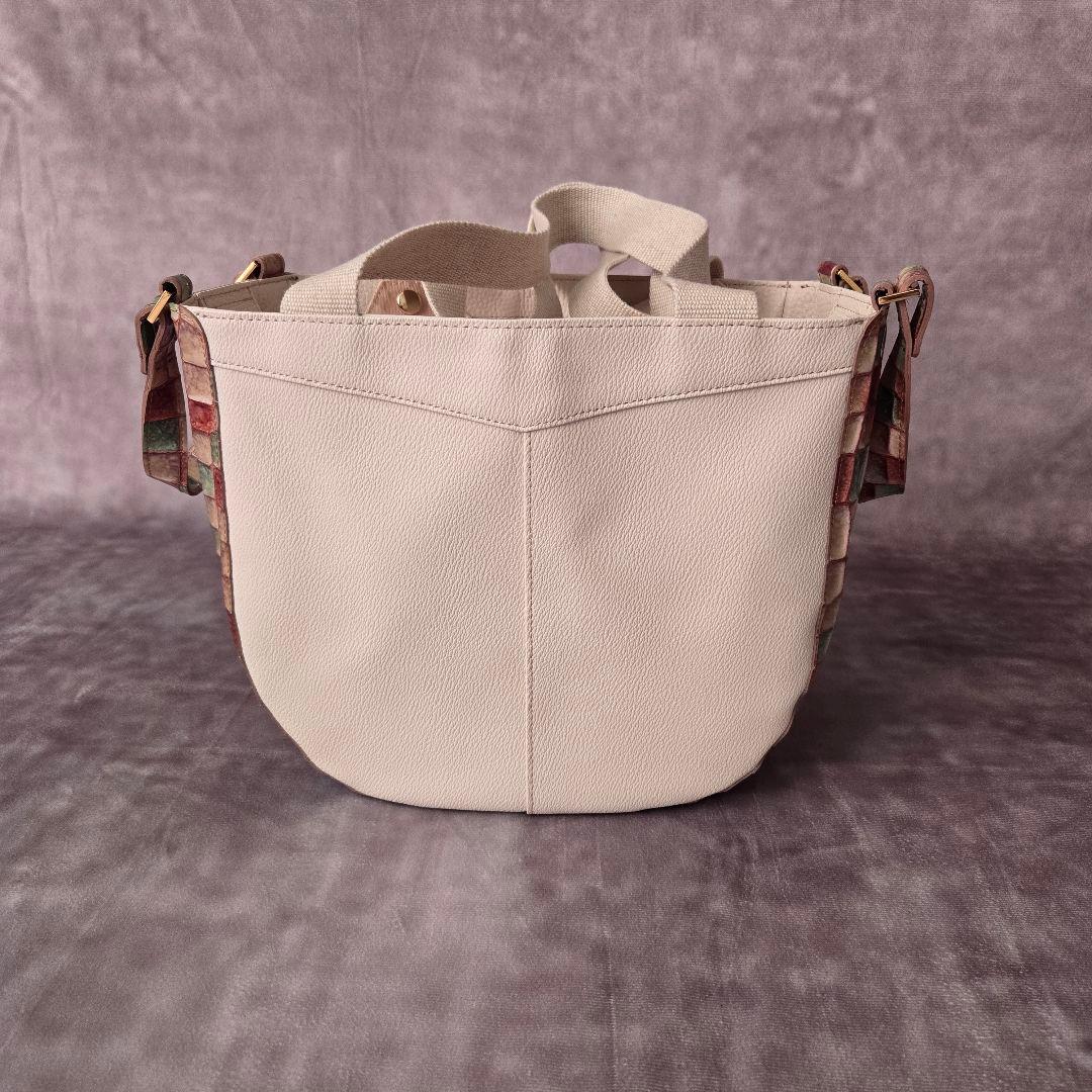 美品 ATAO アタオ バタフライ 2wayバッグ ヴィトロ 金具