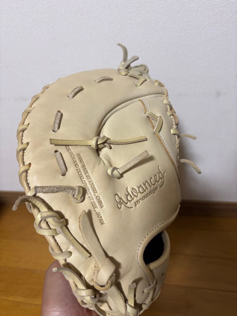 割ときれい！SSKのProedge 軟式ファーストミットです！