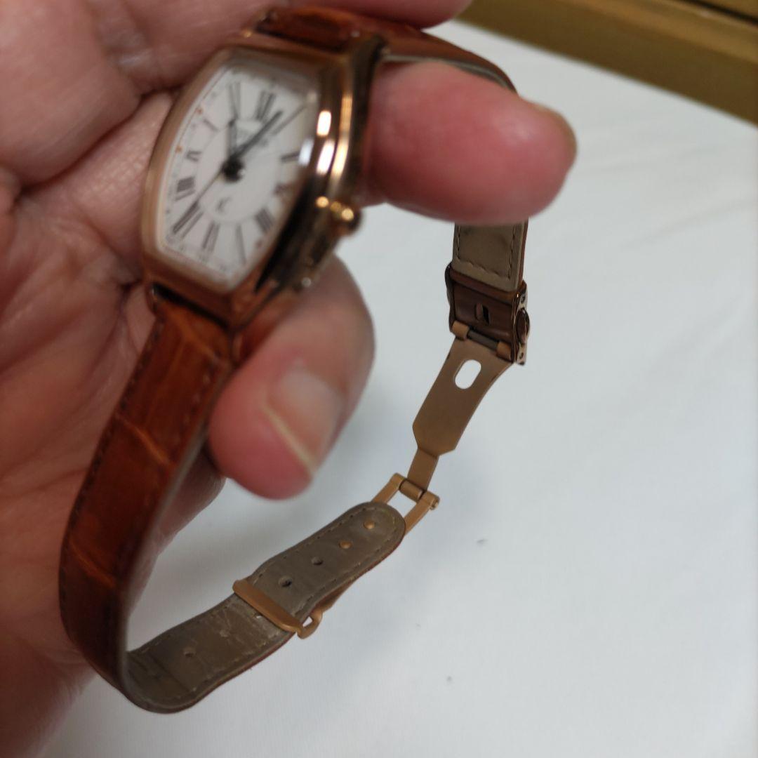 CITIZEN XC 腕時計 ブラウンレザー