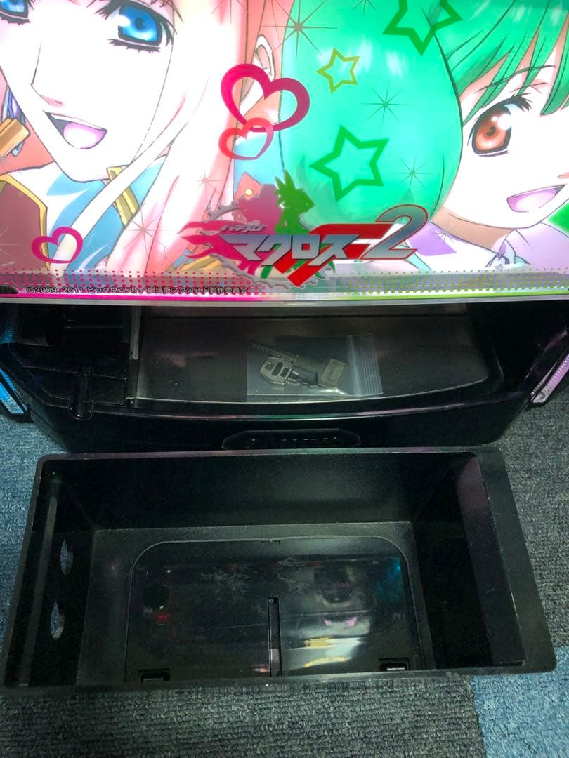⚠︎説明文必読⚠︎ パチスロ　マクロス フロンティア2　実機+鍵等付属品(送料込)
