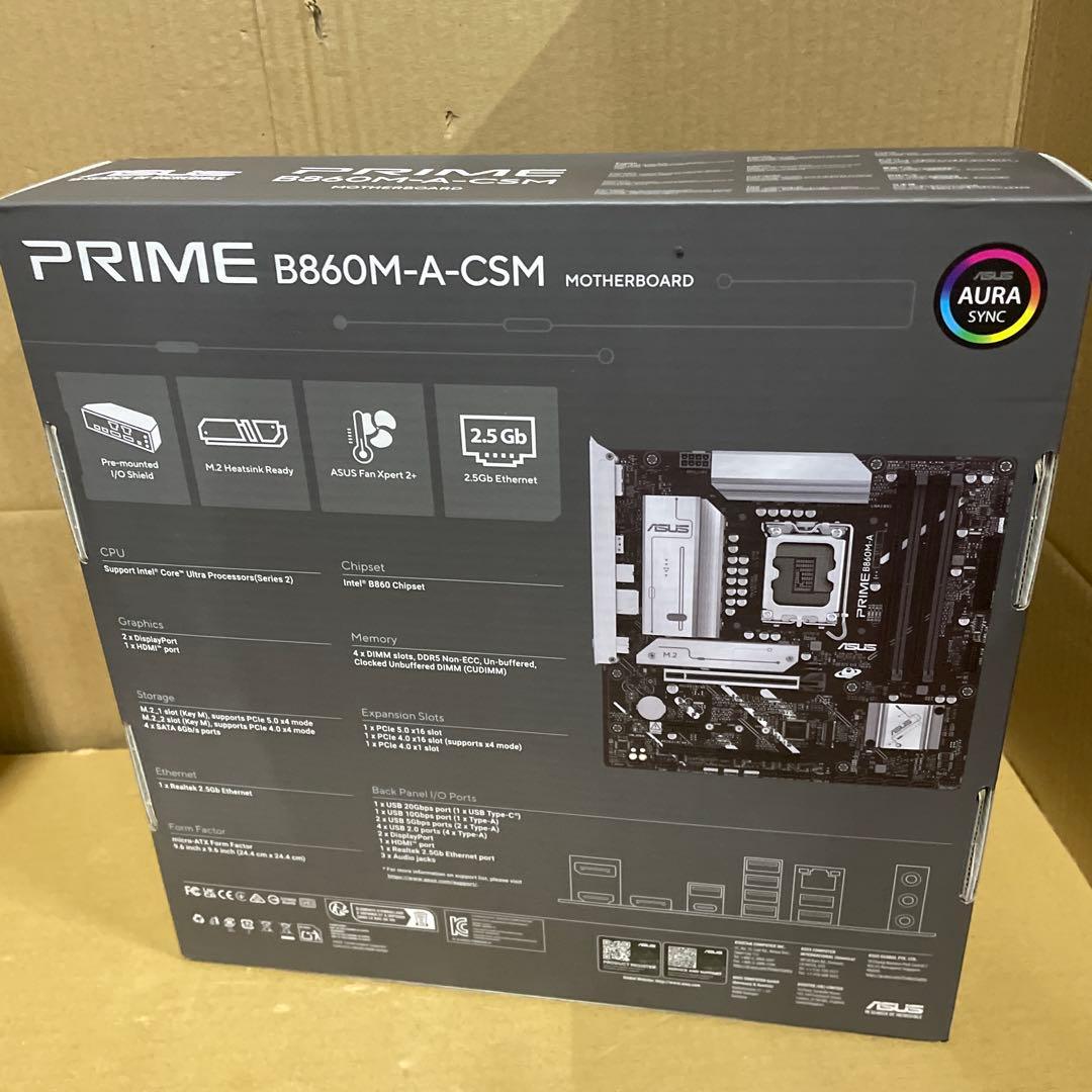 マザーボード PRIME B860M-A-CSM