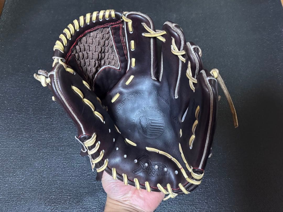 美品　久保田スラッガー 硬式用グローブ 内野