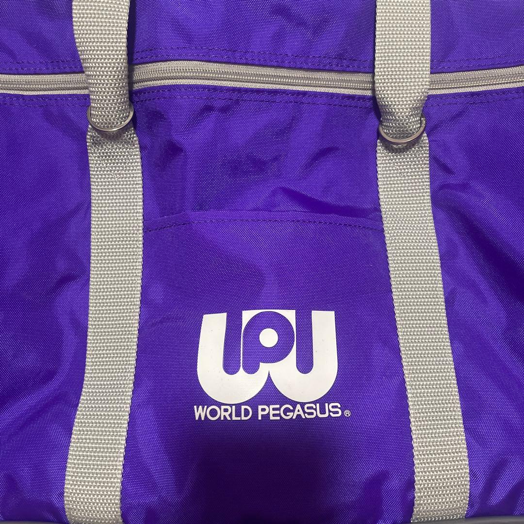 【旧ワッぺ】WORLD PEGASUS 紫色 トートバッグ