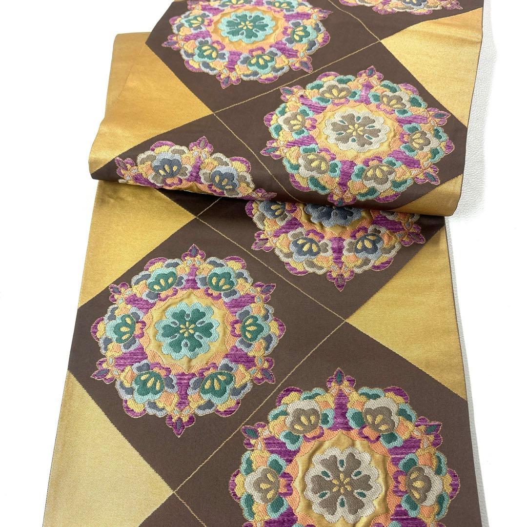 専用帯4731 4669 二点セット●青山みとも 幻の貝紫 白綾苑大庭