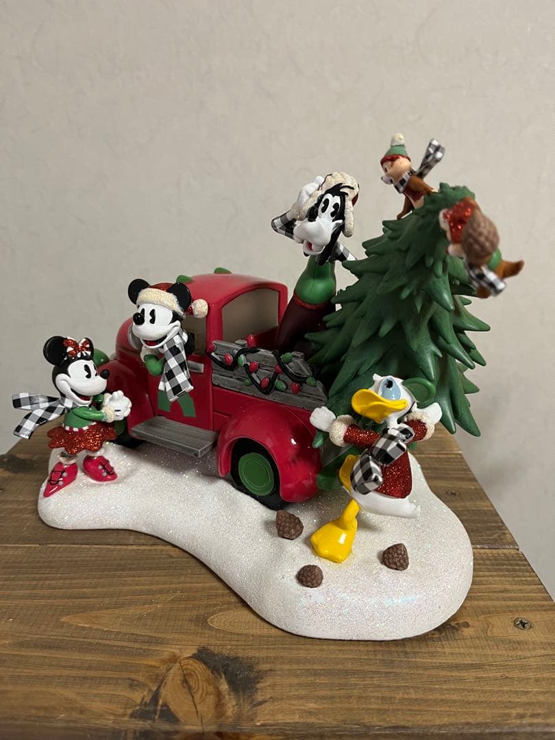 【新品未使用】ディズニークリスマス　オブジェ　箱入り　カリフォルニア