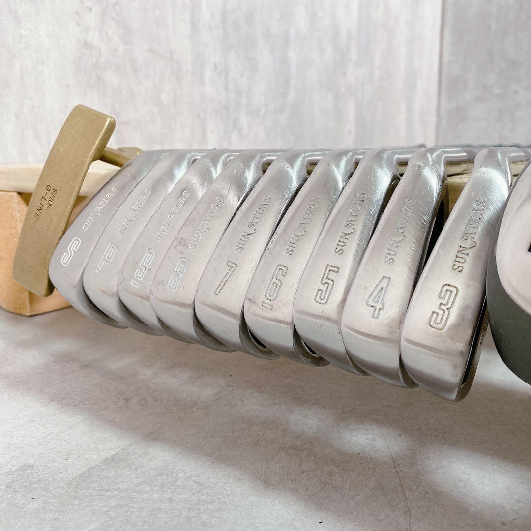 T022 ゴルフクラブ メンズ フルセット 黒 初心者 ビギナー 練習 入門