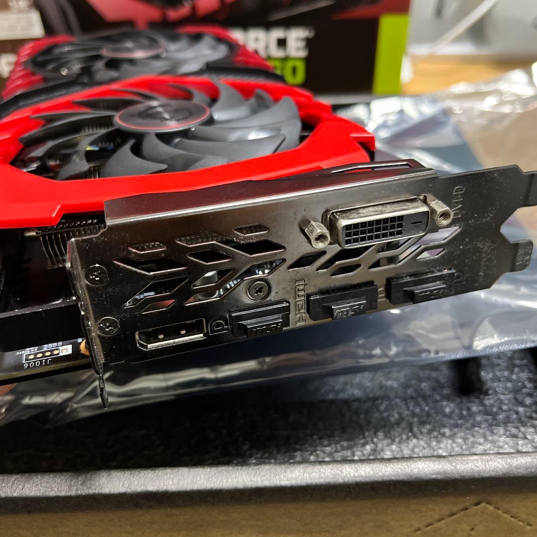 グラフィックボード・グラボ・ビデオカード MSI GeForce GTX 1060 Gaming X
