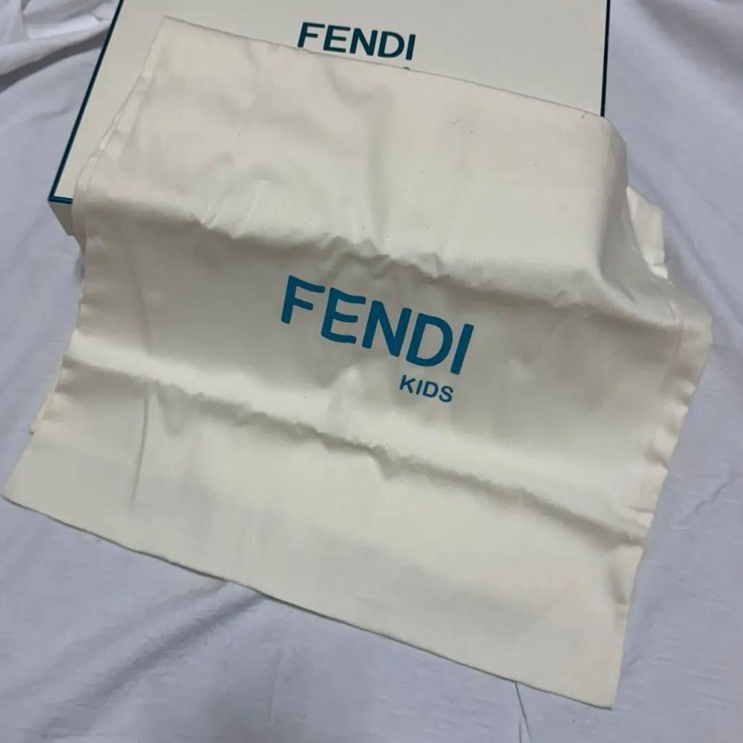 FENDI フェンディ　ズッカ柄　ハイカット　ブーツ　24cm kids ユニ