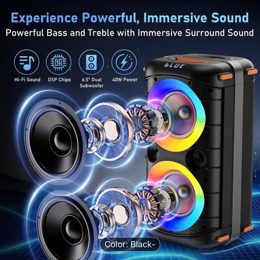 防水Bluetoothワイヤレススピーカー、JYX PARTYBOXの新製品
