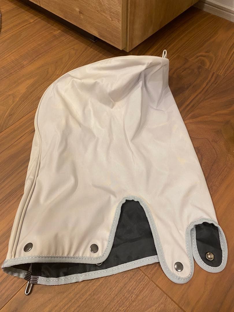 DESCENTE グレー/イエロー キャディバッグ