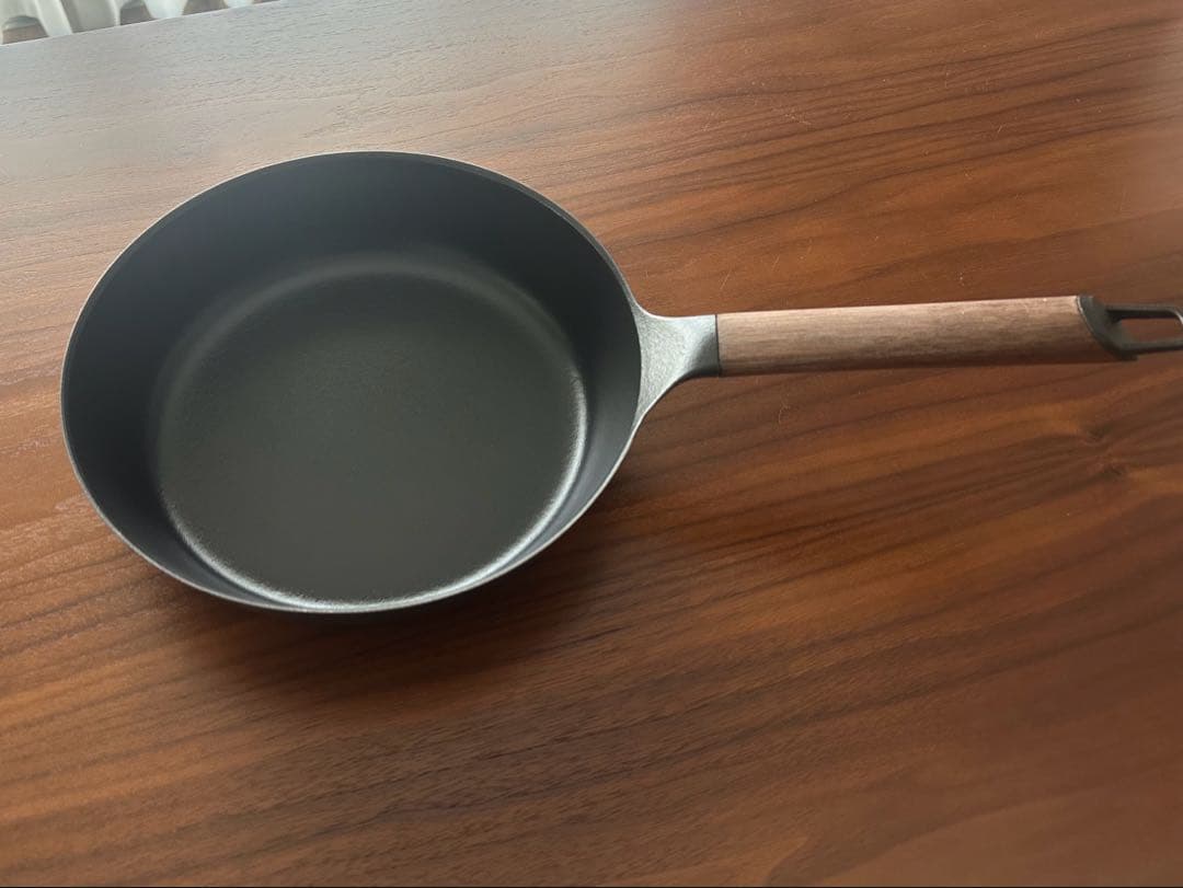 バーミキュラ　24cm フライパン　浅型　ガラス蓋セット