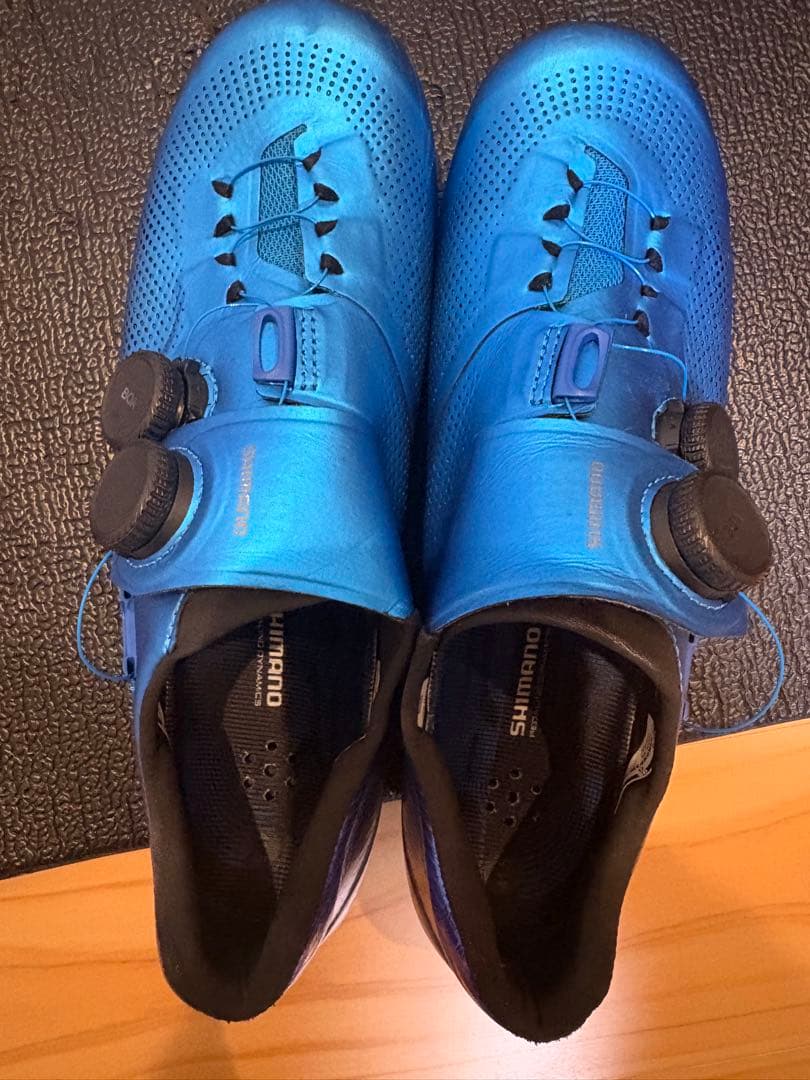 Shimano S-Phyre クリンチングシューズ ブルー
