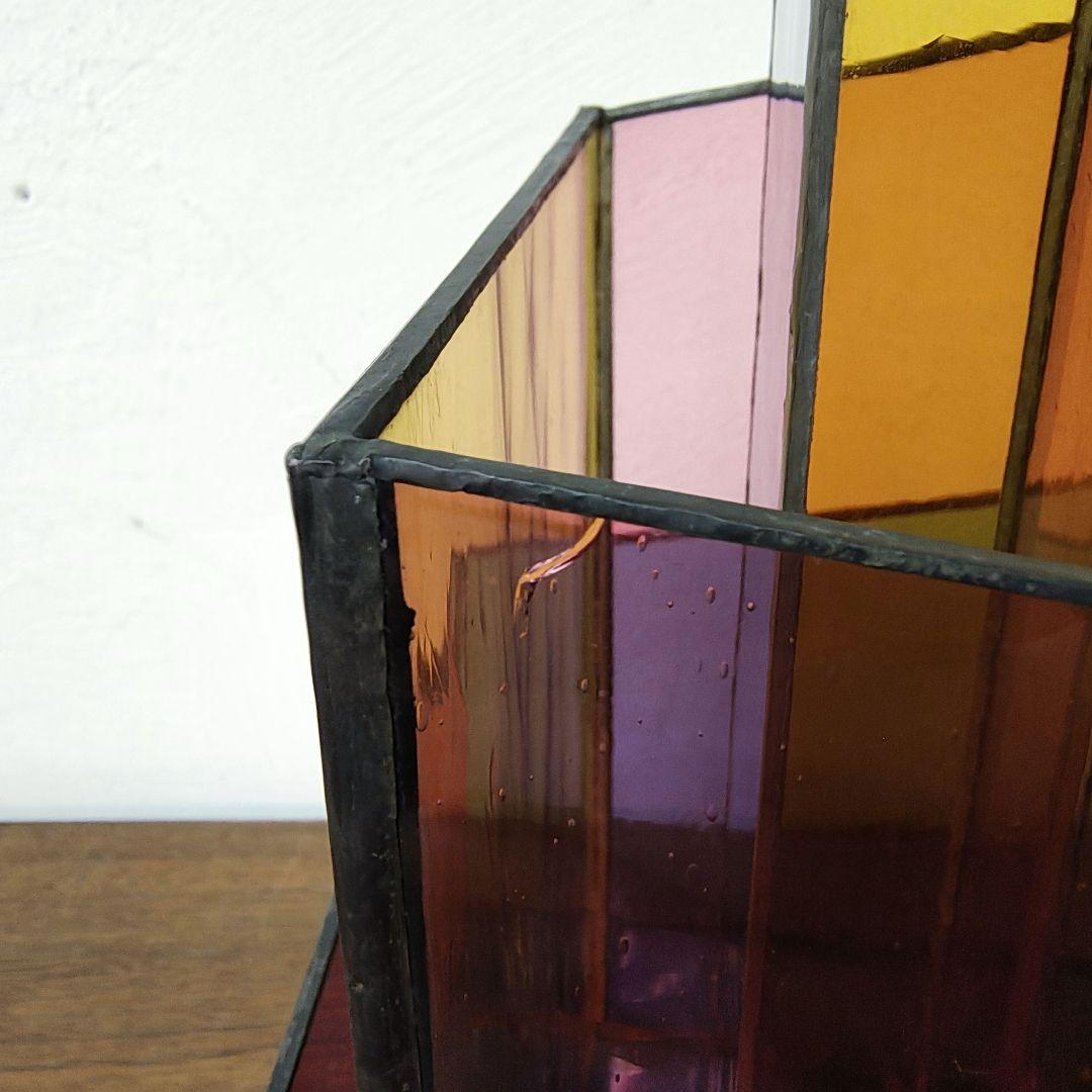 【Stained glass】ステンドグラス　オブジェ