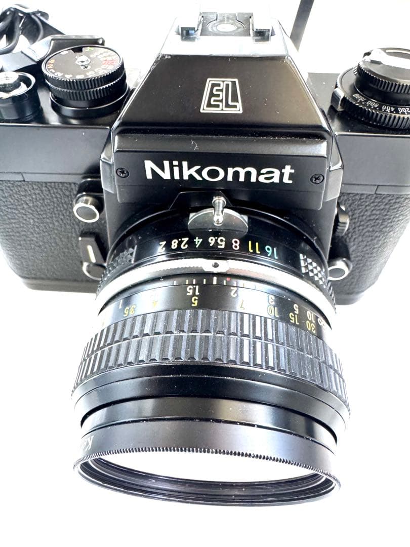 ニコンNikomat ELブラックフィルムカメラ