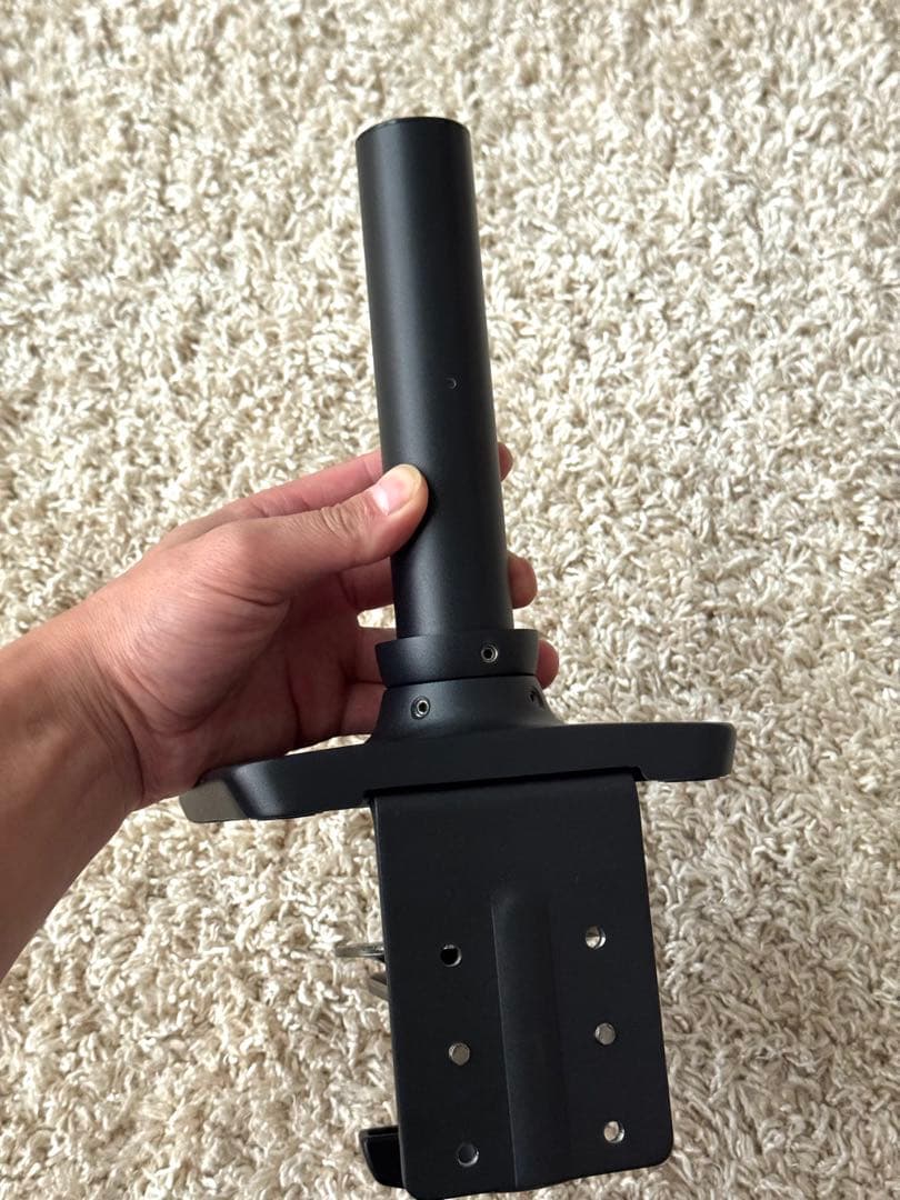 エルゴトロン　モニターアームデスクマウント　マットブラック