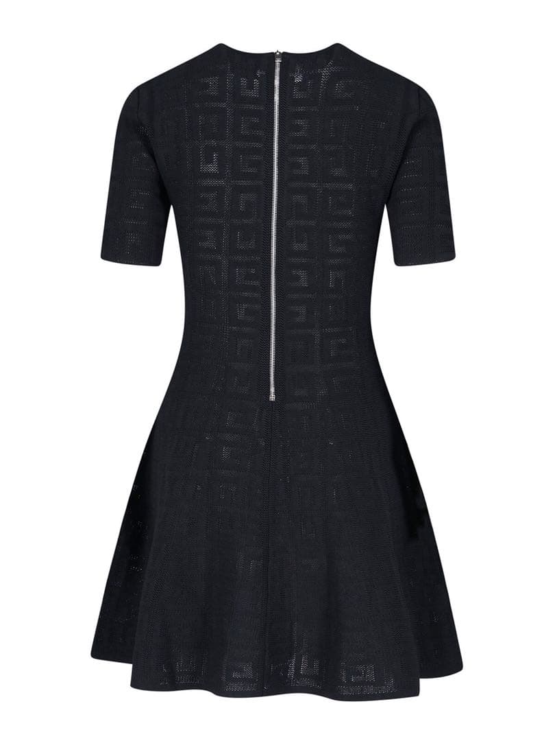 GIVENCHY ジバンシィ4Gジャガードブラックミニドレス　Sサイズ