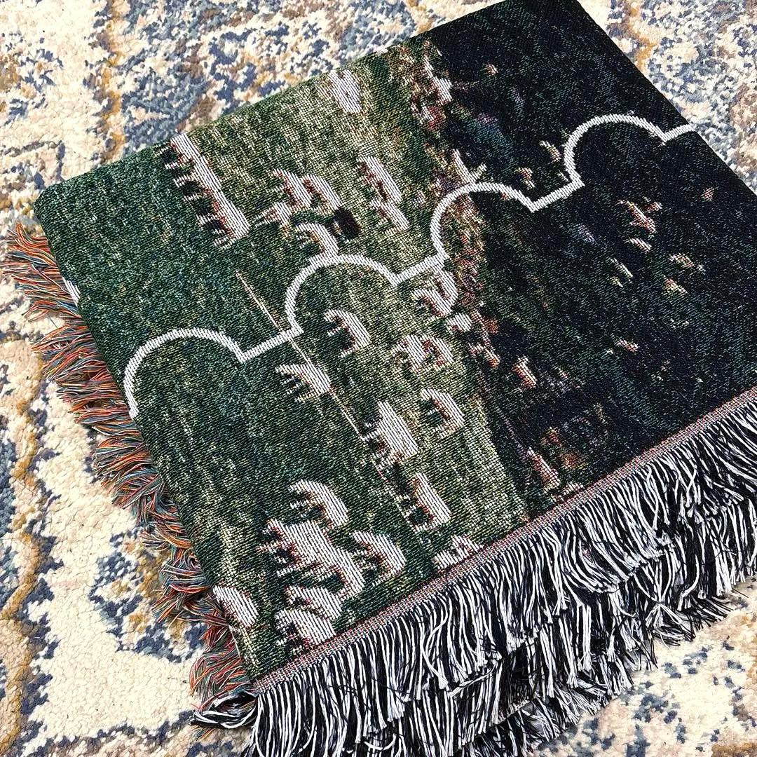 その他 MAISONSTRAYSHEEP STRAYSHEEP RUG GREEN