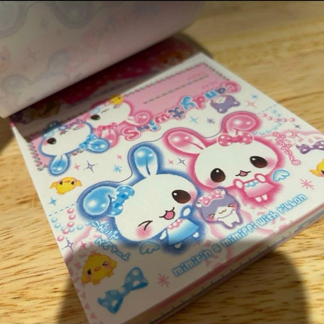 平成レトロ　メモ帳　人気　希少　キャンディツインズ