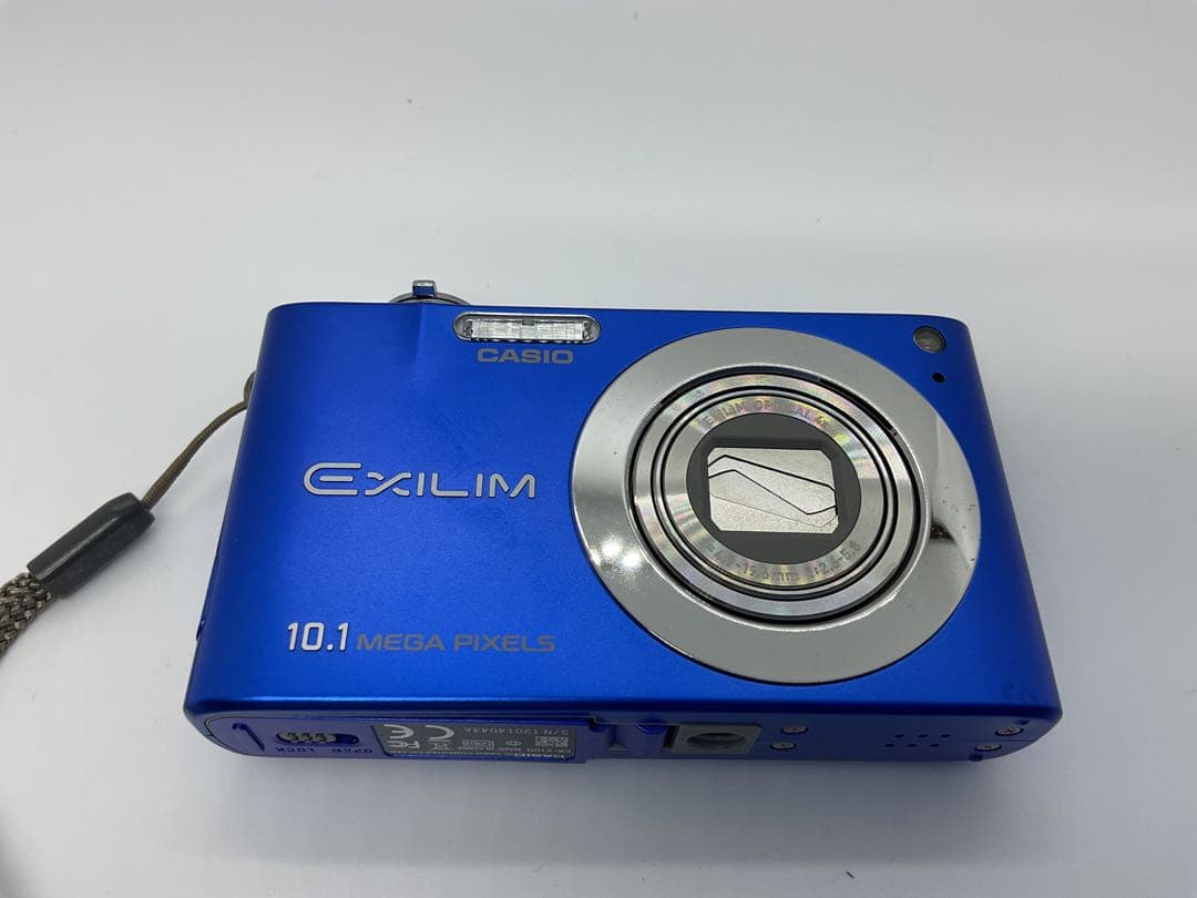 CASIO コンパクトデジタルカメラ　EXILIM EX-Z100 ブルー