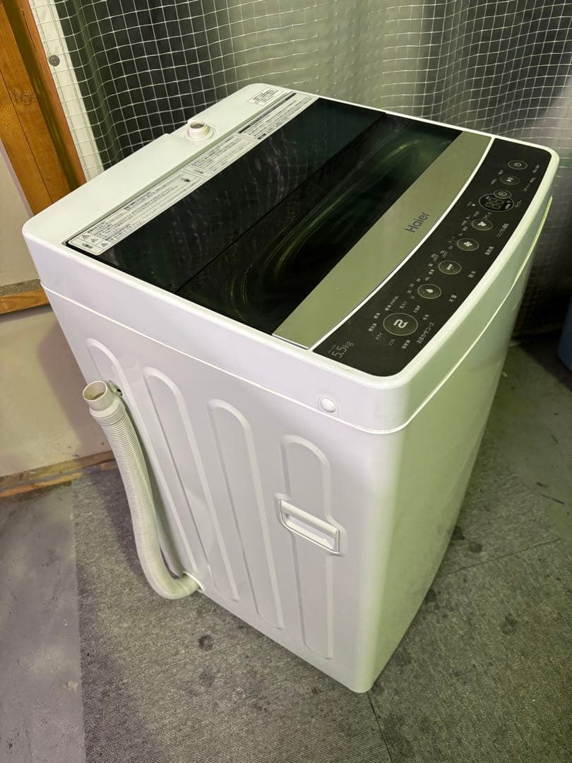 【✨配送設置無料！】00019 Haier 5.5kg洗濯機