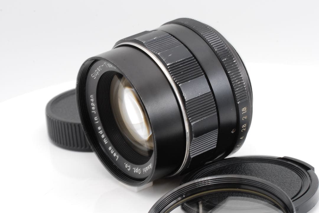 【清掃済・前期型】Super-Takumar 55/1.8 黄変無フィルター付