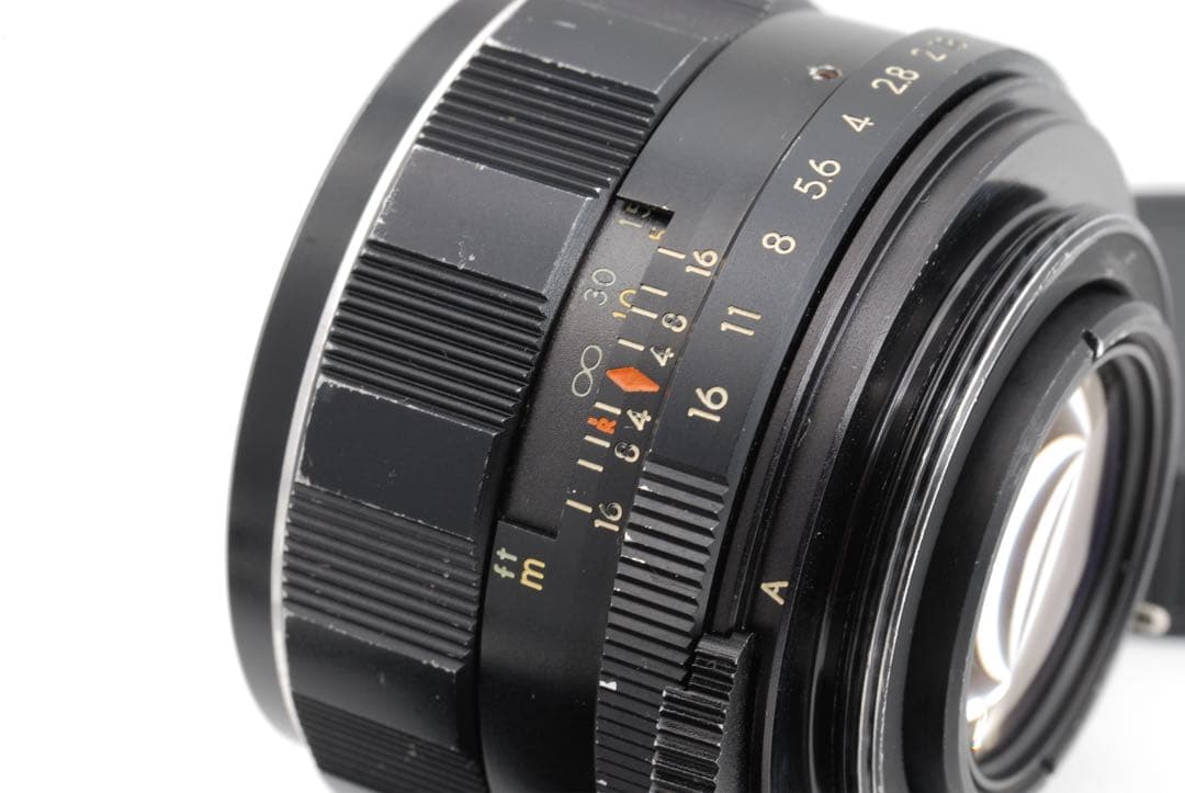 【清掃済・前期型】Super-Takumar 55/1.8 黄変無フィルター付