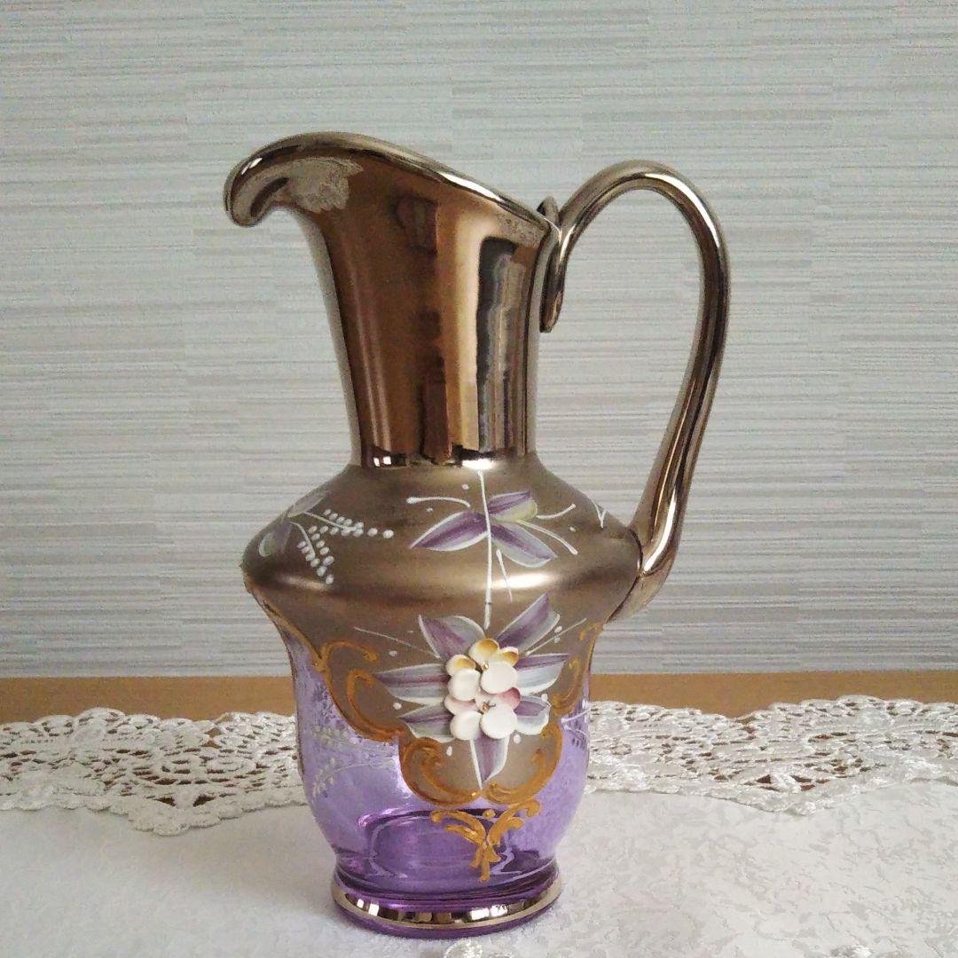 ベネチアグラス　ムラーノ　ティーポット＆クリーマ