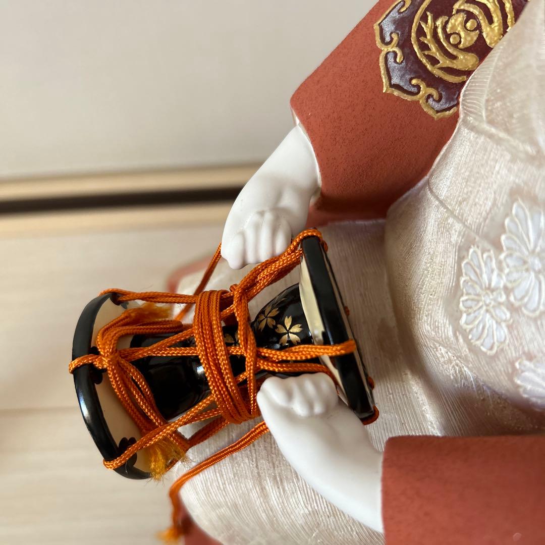 人間国宝 無形文化財保持者 宗田源造作 博多人形 青締★直接お取引限定おまけ付き