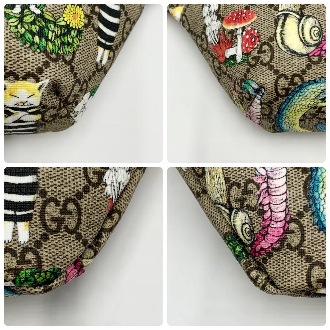 【付属品完備✨ほぼ未使用】グッチ ボディバッグ 斜め掛けバック ヒグチユウコ