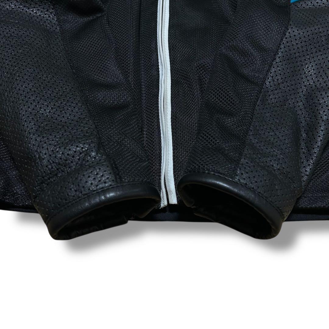 HYOD MHI-117 ライティングジャケット メッシュ&レザー フード付き