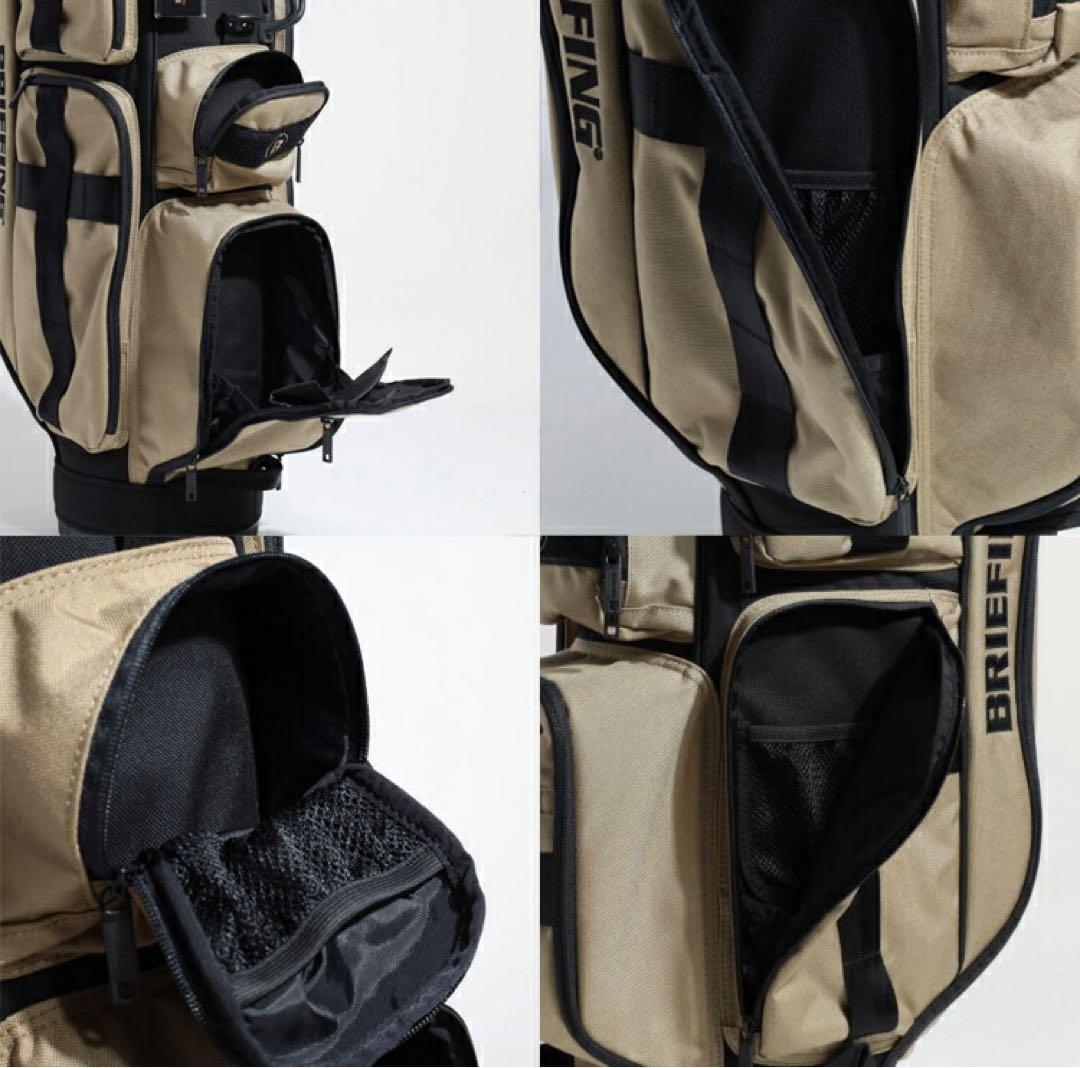 n*n様 ブリーフィング キャディバッグ 8.5型 CR-6 ヘッドカバーセット