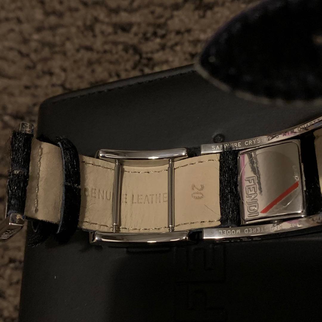 FENDI フェンディ 回転フェイス ハラコ