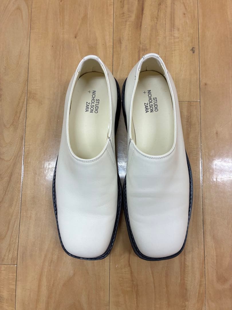 【STUDIO NICHOLSON + ZARA】レザーローファーVIBRAM®︎
