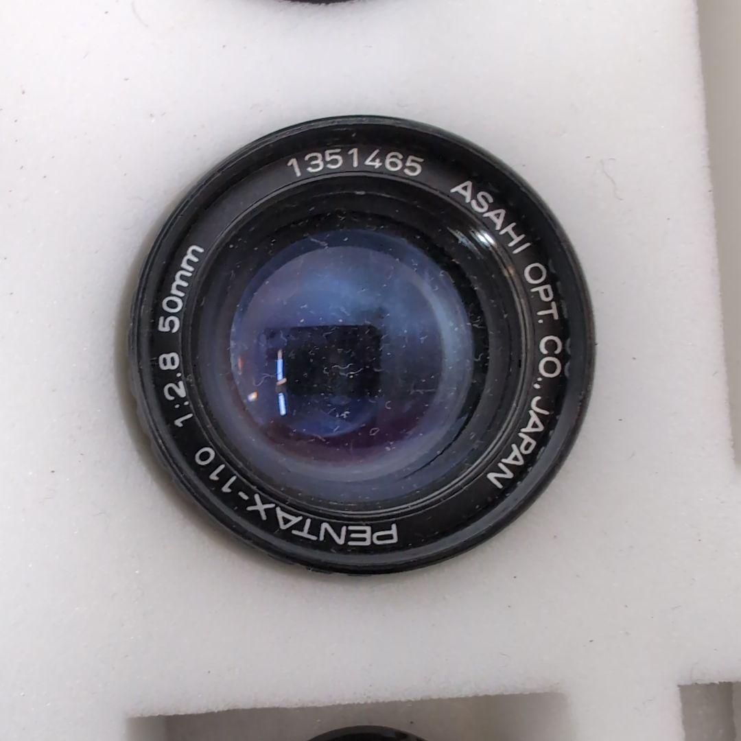 動作確認済PENTAX auto 110 フィルムカメラ 24mm F2.8付き
