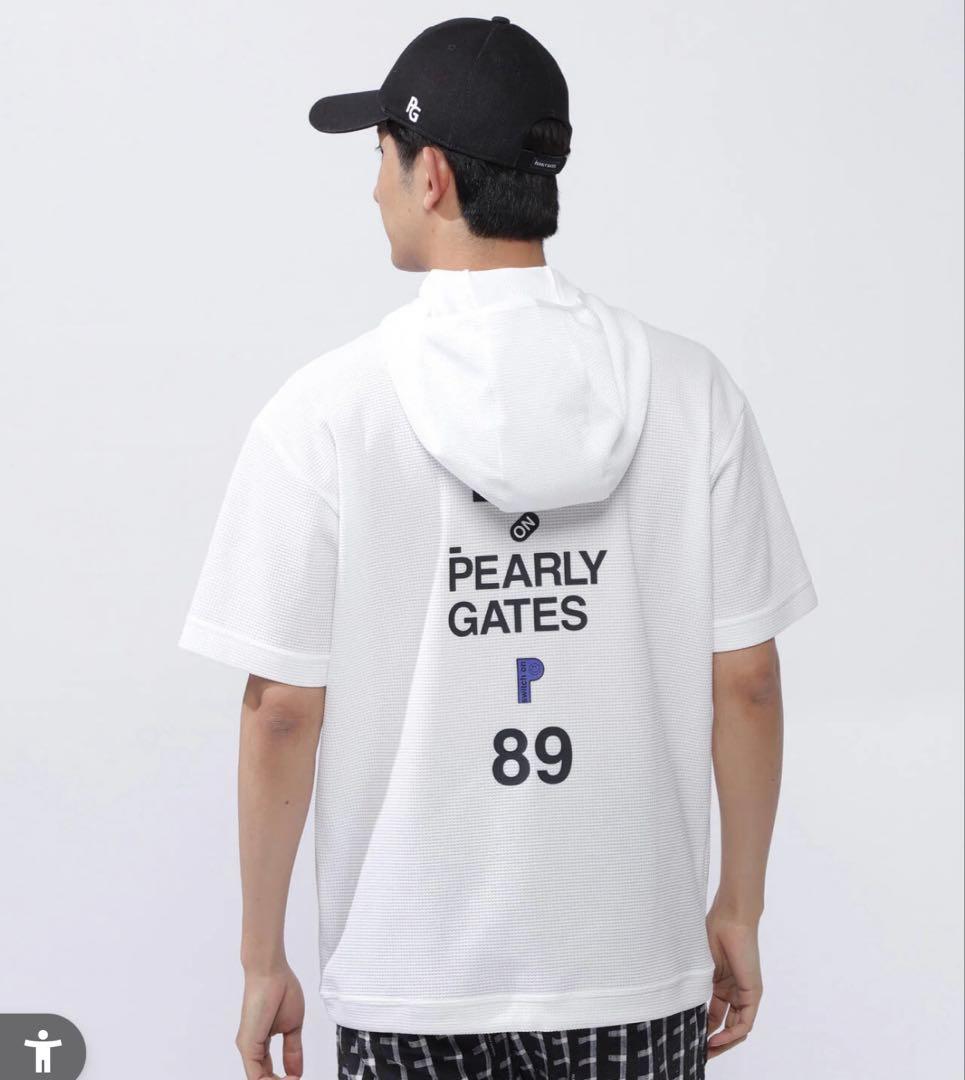 PEARLYGATESネオワッフル半袖フーディプルオーバーRelaxシリーズL