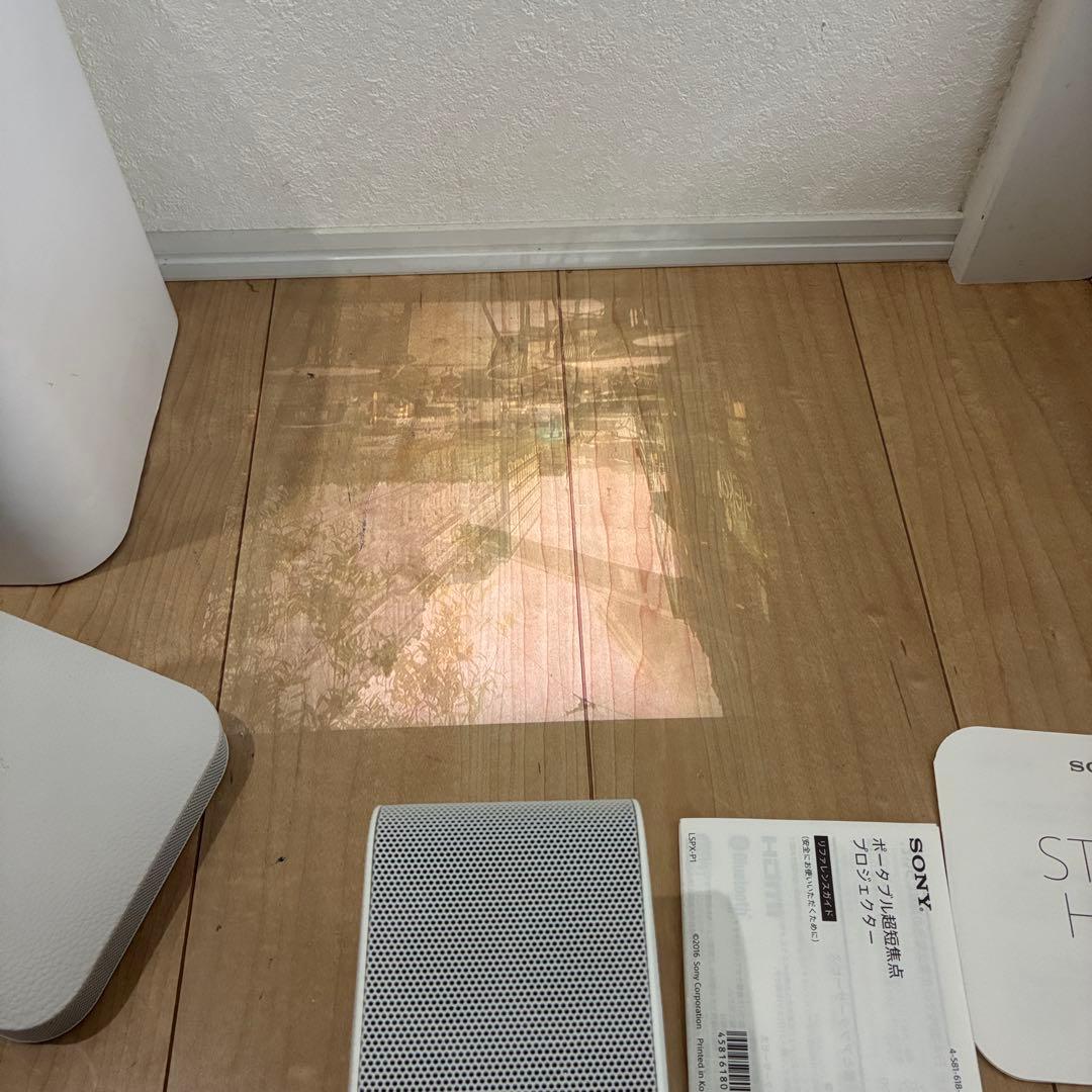 動作良好です！ポータブル超短焦点プロジェクター LSPX-P1