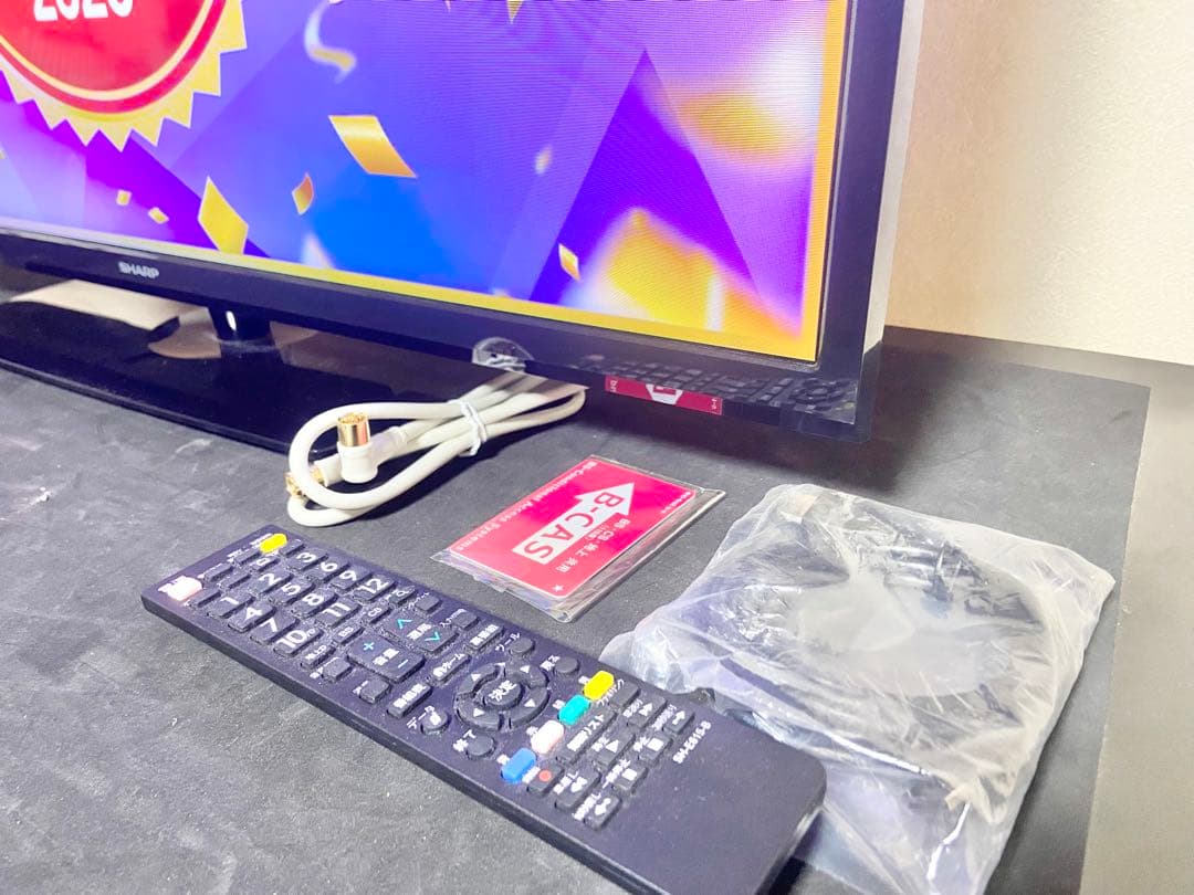 【今だけ優待価格】SHARP AQUOS｜32V型HD・Wチューナー裏録